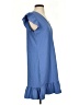 Unbranded 100% Polyester Blue Casual Dress Size S - photo 4