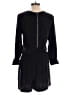 Club Monaco 100% Silk Solid Black Romper Size 4 - photo 2