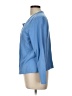 L.L.Bean Blue Cardigan Size Lg R - photo 5