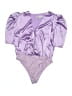 Adelyn Rae Purple Bodysuit Size L - photo 1