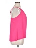 Aqua Green Pink Sleeveless Blouse Size XL - photo 4