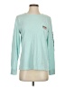 Vineyard Vines 100% Cotton Teal Sweatshirt Size S - photo 1