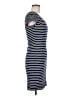 Three Dots Stripes Blue Casual Dress Size M - photo 4