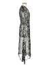 Amour Vert 100% Viscose Paisley Silver Cocktail Dress Size XS - photo 4