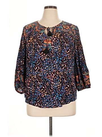 Westbound 3/4 Sleeve Blouse (view 1)