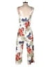 See You Monday Tropical White Jumpsuit Size S - photo 2