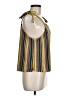 TeXTURE & THREAD Madewell 100% Polyester Yellow Sleeveless Blouse Size M - photo 4