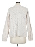 Weatherproof 100% Polyester Chevron-herringbone Ivory Pullover Sweater Size M - photo 2