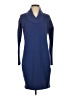 Athleta Solid Blue Casual Dress Size S - photo 1