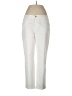 Maison Jules Solid Ivory Casual Pants Size 10 - photo 1