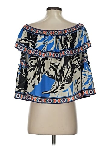 Flying Tomato 3/4 Sleeve Blouse (view 2)