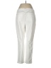 Maison Jules Solid Ivory Casual Pants Size 10 - photo 2