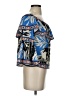 Flying Tomato Blue 3/4 Sleeve Blouse Size S - photo 4