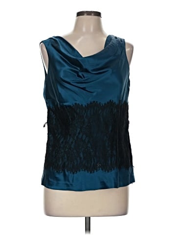 Classiques Entier Sleeveless Silk Top (view 1)