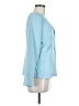 Shein 100% Polyester Blue Blazer Size 6 - photo 4