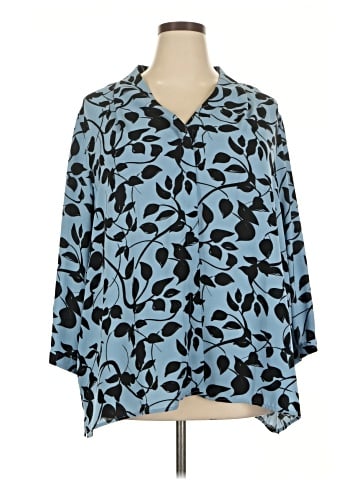Investments 3/4 Sleeve Blouse (view 1)