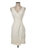 Express Outlet Solid Ivory Cocktail Dress Size XXS - photo 1