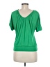 Varga Green Short Sleeve Top Size M - photo 2