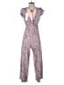 Piper & Scoot Paisley Purple Jumpsuit Size S - photo 2