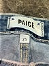 Paige Chevron-herringbone Blue Jeans Size 25 waist - photo 7