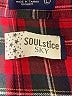 Solstice 100% Cotton Plaid Red Long Sleeve Button-Down Shirt Size L - photo 7
