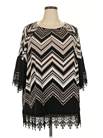 Allison Daley 3/4 Sleeve Blouse (view 1)