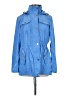 MICHAEL Michael Kors 100% Polyester Blue Raincoat Size M - photo 1