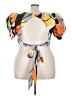 The Drop Orange Short Sleeve Blouse Size XXL - photo 2