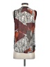Trouve 100% Polyester Gray Sleeveless Top Size XS - photo 2