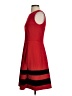 Calvin Klein Color Block Red Cocktail Dress Size 4 - photo 5