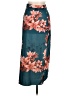 Unbranded 100% Polyester Tropical Teal Casual Skirt Size M - photo 2