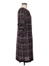 Gabby Skye Plaid Gray Casual Dress Size 8 - photo 4