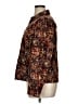 Christopher & Banks Print Brown Blazer Size XL - photo 5