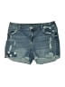 Maurices Stars Blue Denim Shorts Size 11 - 12 - photo 1