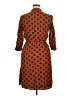 Etam Polka Dots Brown Casual Dress Size 14 - photo 2
