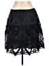 Mika Mindel 100% Polyester Black Casual Skirt Size L - photo 2