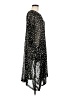 Spirithouse 100% Polyester Stars Black Cocktail Dress Size M - photo 4