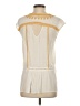 Ranna Gill 100% Rayon Ivory Sleeveless Blouse Size 0 - photo 2