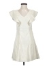 Gap 100% Polyester Ivory Cocktail Dress Size 0 Petite - photo 1