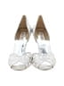 Badgley Mischka Silver Gray Sandals Size 11 - photo 2