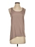 Soprano 100% Polyester Tan Sleeveless Blouse Size XS - photo 1