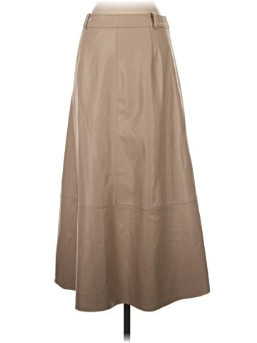 Zara Faux Leather Skirt (view 2)