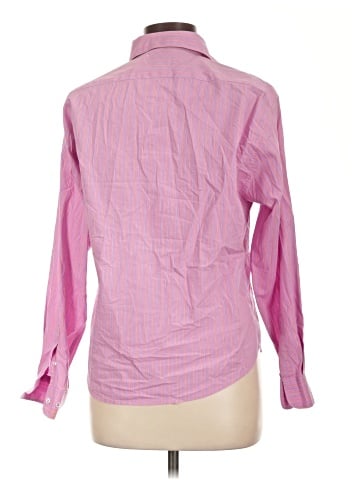 Faconnable Long Sleeve Button-Down Shirt (view 2)