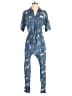 Paradised Graphic Blue Jumpsuit Size S - photo 1