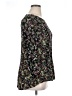J.Jill 100% Rayon Black 3/4 Sleeve Blouse Size XL - photo 4