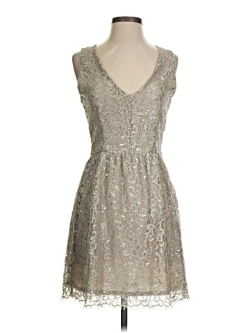 Aqua Cocktail Dress (view 1)