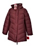 Andrew Marc 100% Polyester Burgundy Coat Size M - photo 1