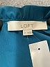 Ann Taylor LOFT 100% Polyester Teal 3/4 Sleeve Blouse Size M - photo 7