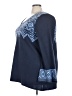 Roaman's 100% Acrylic Blue Pullover Sweater Size 22 - 24 - photo 5