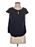 Shein 100% Polyester Black Short Sleeve Top Size S - photo 1